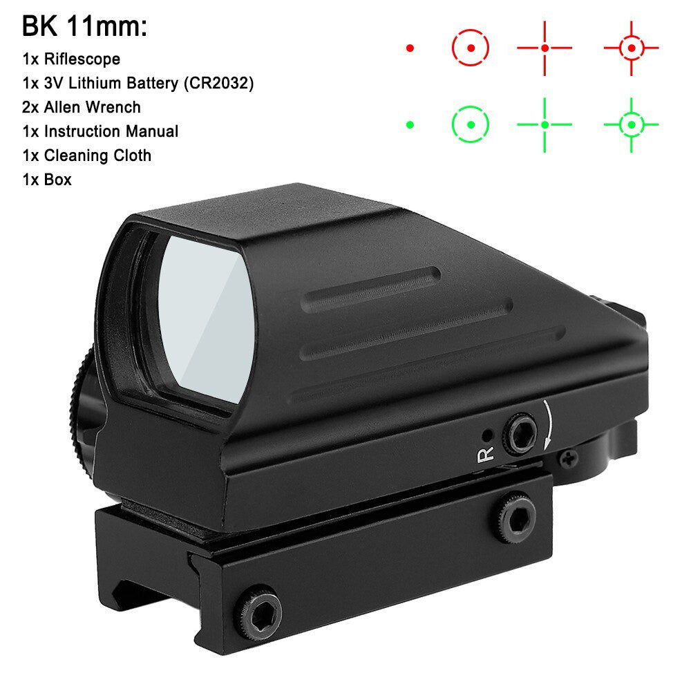 Tactical Reflex Red Green Laser Scope-6